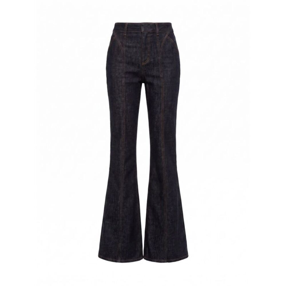 Self-Portrait Women High Waisted Denim Jeans